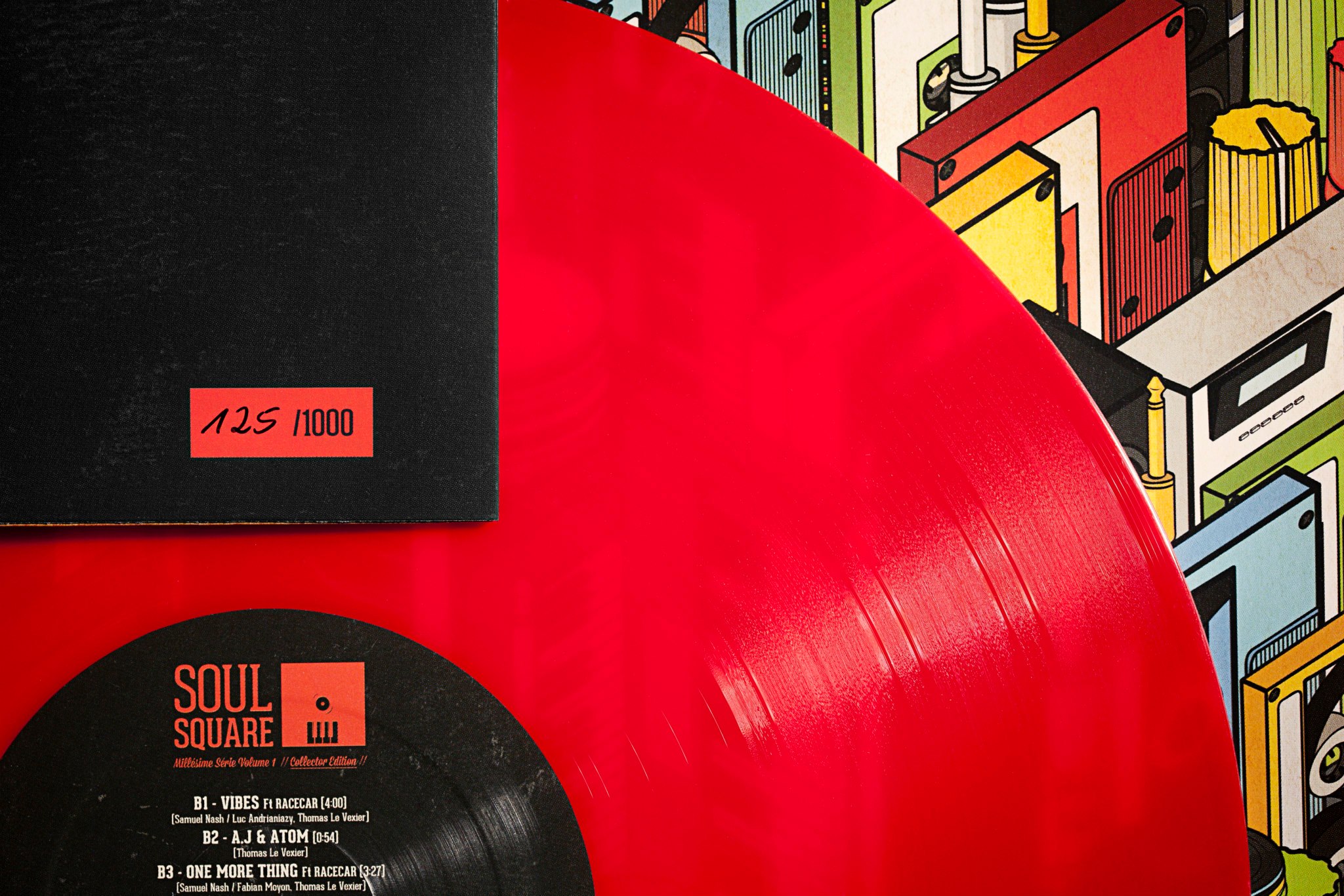 Photo vinyl édition limité Soul Square Millésime